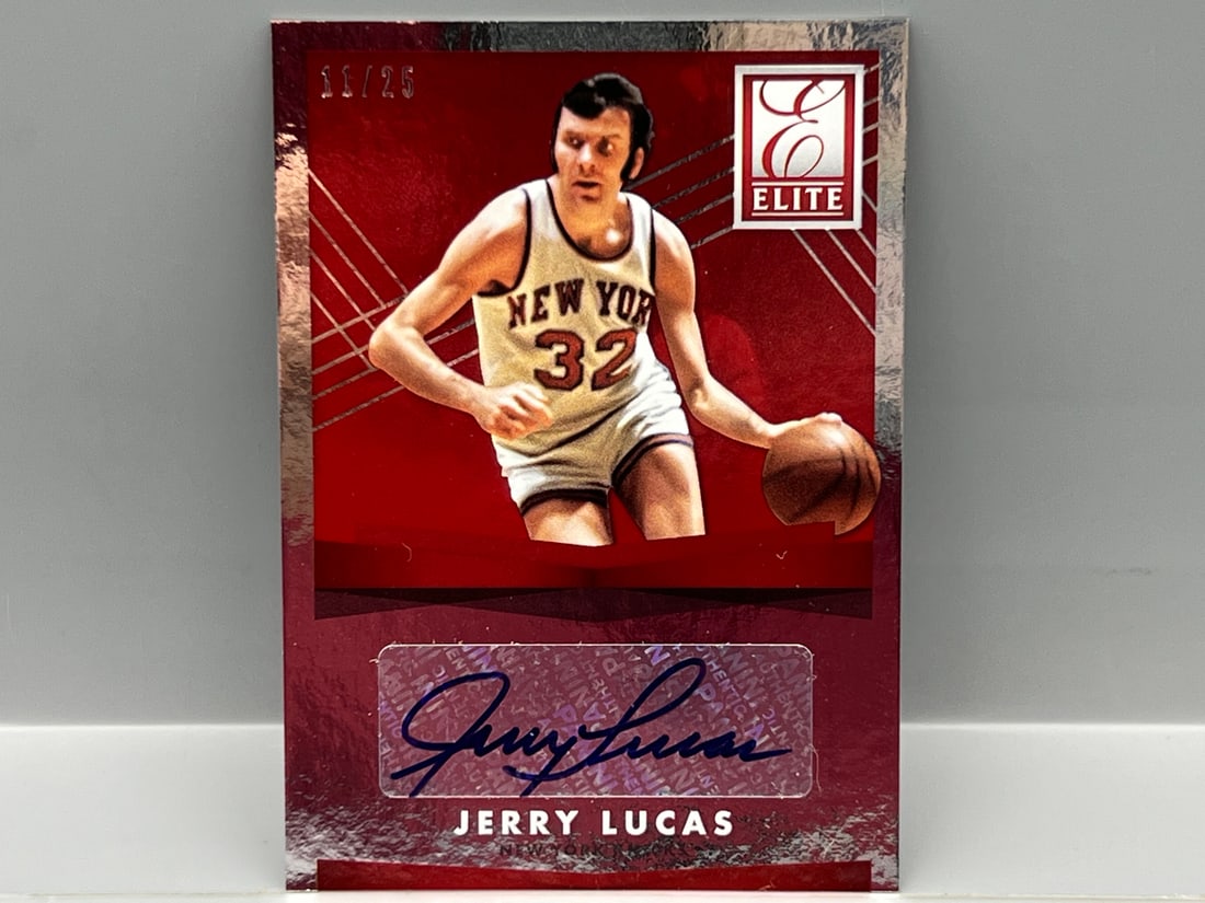 2015-16 Panini Donruss Jerry Lucas Auto #/25 (1 of 2)
