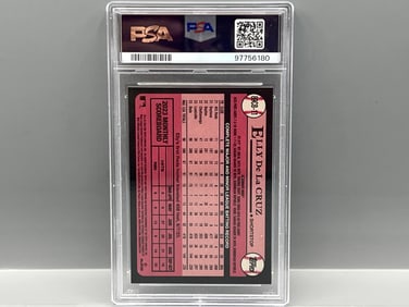 2024 Topps Chrome Elly De La Cruz '89 Topps Refractor RC #11 PSA Gem Mint 10