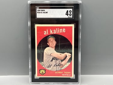 1959 Topps Al Kaline #360 SGC VG-EX 4