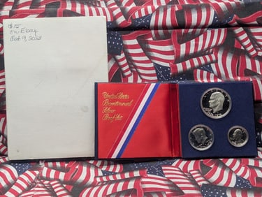 1976-S US Bicentennial 3 Coin Silver Proof Set