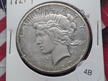 1927-P Peace Dollar