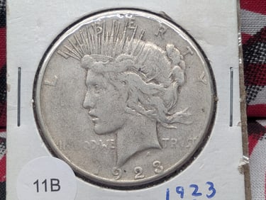 1923-S Peace Dollar