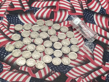 Roll of Buffalo Nickels