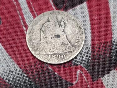 1890 Seated Liberty Dime