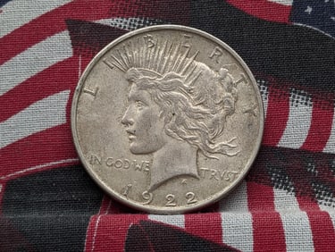 1922-D Peace Dollar