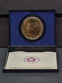 1974 John Adams American Revolution Bicentennial Commemorative Medal