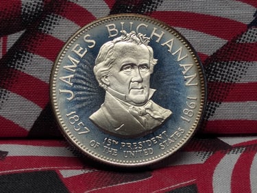 James Buchanan Presidential Commemorative Medal