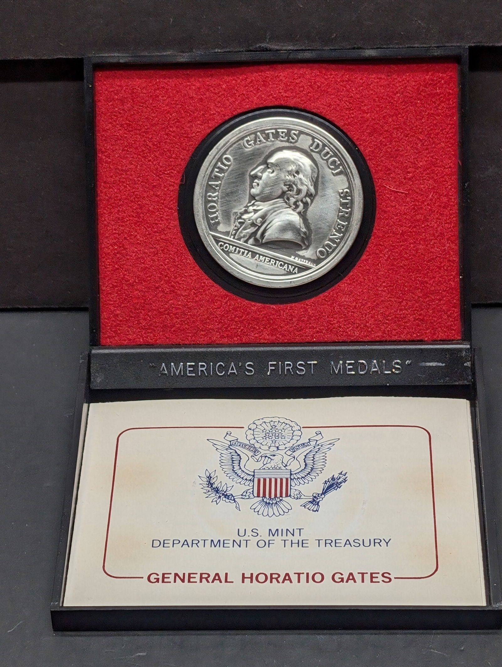 General Horatio Gates U.S. Mint Bicentennial Commemorative Medal (1 of 3)