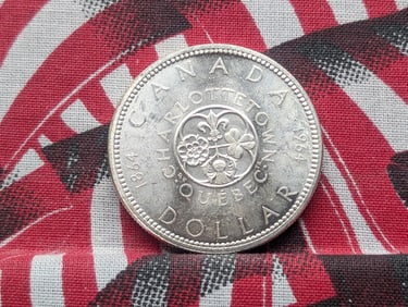 1964 Canada Silver Dollar Proof, 80% Silver