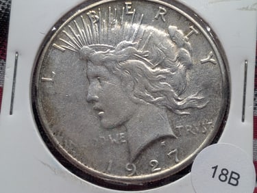 1927-S Peace Dollar