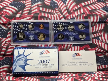 2007-S US Proof Mint Set in OGP w/COA