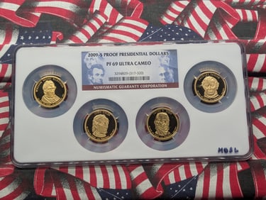 2009-S Proof Presidential Dollars, NGC PF 69 Ultra Cameo