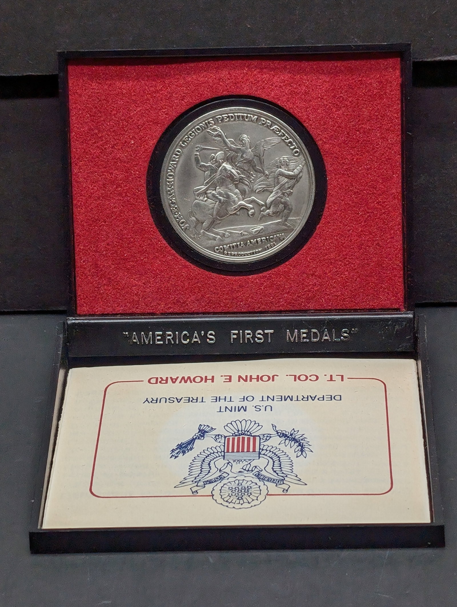 LT. Colonel John E. Howard U.S. Bicentennial Commemorative Medal: LT. Colonel John E. Howard U.S. Bicentennial Commemorative Medal