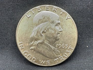 1963 Franklin Silver Half Dollar