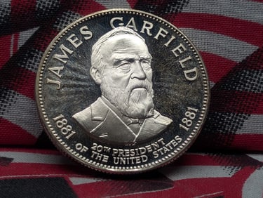 James Garfield Presidential Commemorative Medal