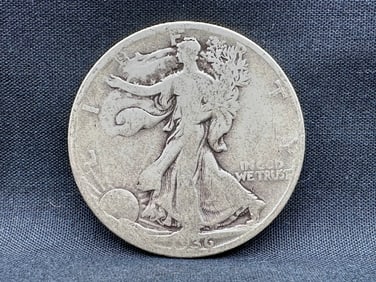 1936 Walking Liberty Silver Half Dollar