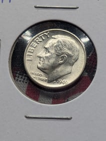 1949-D Roosevelt Dime, Silver