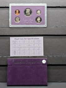 1987-S U.S. Mint Proof Set In OGP w/COA