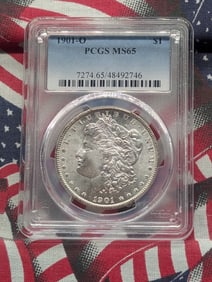 1901-O Morgan Dollar PCGS MS 65 48492746