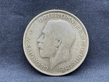 1922 Great Britain Florin - 50% Silver