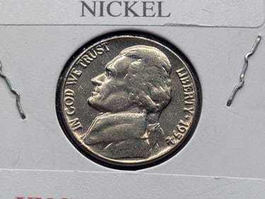 1954-D Jefferson Nickel