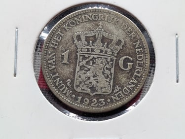 1923 Netherlands One Gulden