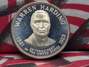 Warren Harding Presidential Commemorative Medal