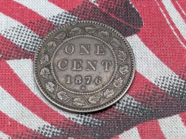 1876-H Canada Large Cent