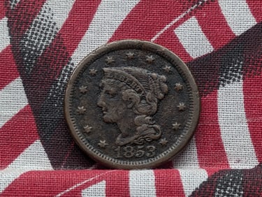 1853 US Large Cent