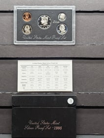 1995-S U.S. Mint Silver Proof Set In OGP w/COA