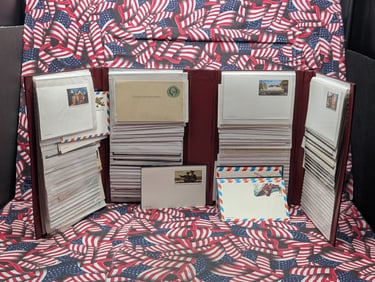 Book of Prestamped Envelopes and Postcards