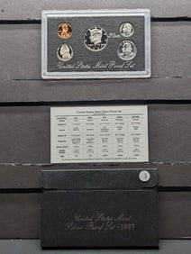 1997-S U.S. Mint Silver Proof Set In OGP w/COA