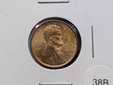 1910-P RD Wheat Cent GEM BU