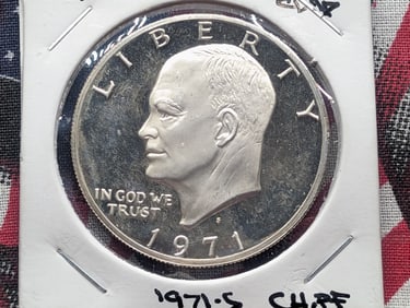 1971-S Ike Dollar 40% Silver Proof