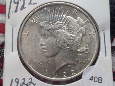 1922-P Peace Dollar