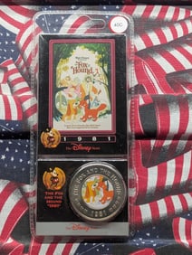 Disney's-FOX and the HOUND, 1981-Harder to Find, Brand new in Plastic Case, Great gift!