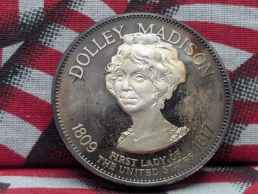 Dolley Madison First Lady Of The U.S. Commemorative Medal