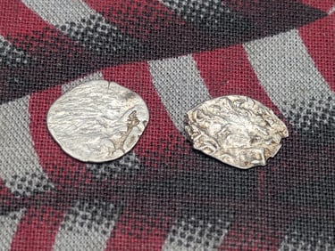 2-Silver, EF, Medieval Ottoman Empire, Founded in 1299, Very Rare