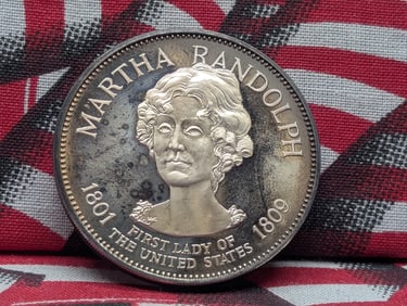 Martha Randolph First Lady Of The U.S. Commemorative Medal