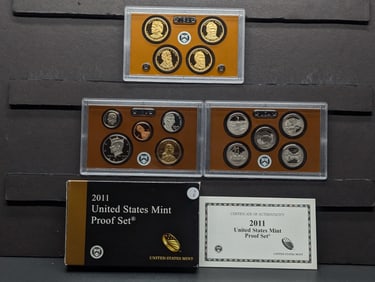 2011-S U.S. Mint Proof Set In OGP w/COA