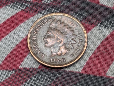 1865 Indian Head Penny