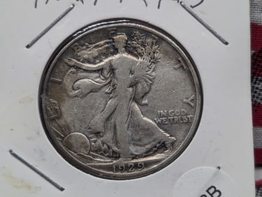 1929-S Walking Liberty Half Dollar