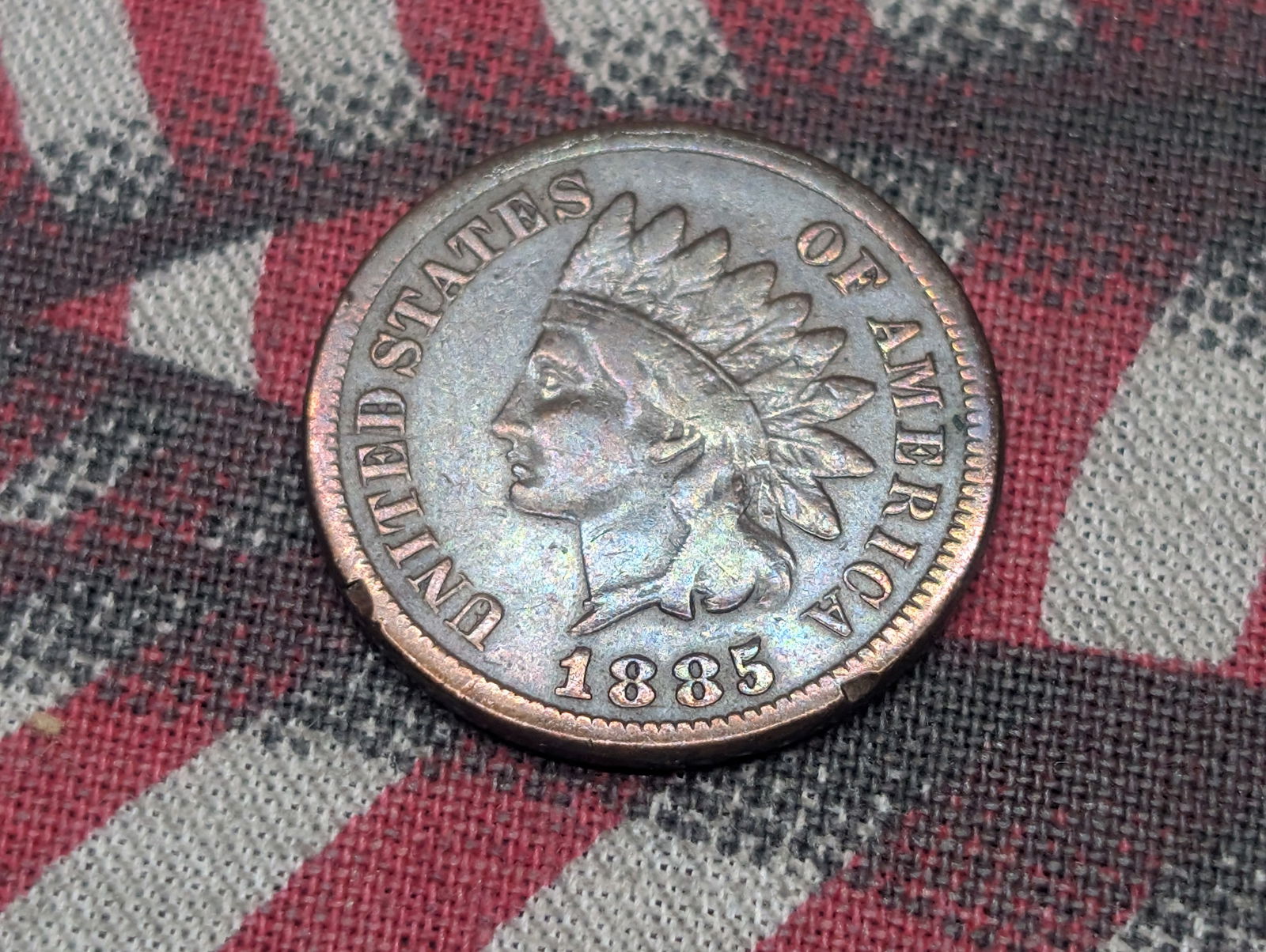 1885 Indian Head Penny (1 of 2)