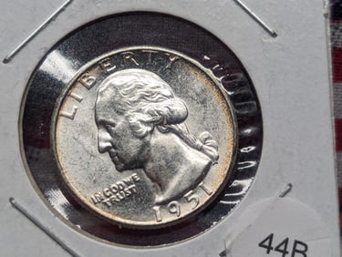 1951-P Washington Quarter BU-65