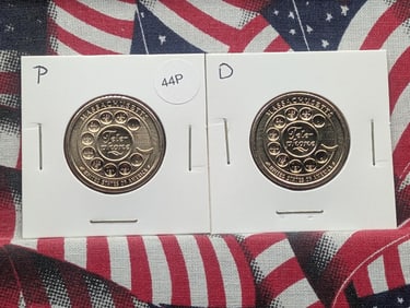 2020 P & D Uncirculated American Innovation Dollar, Massachusetts (MA)