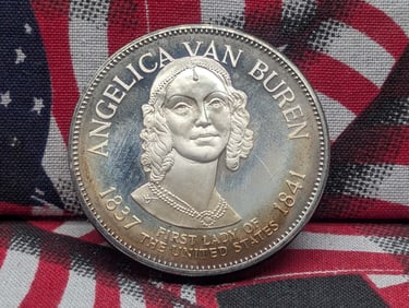 Angelica Van Buren First Lady Of The U.S. Commemorative Medal