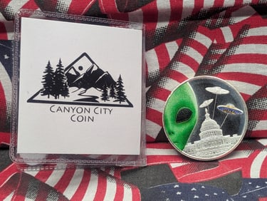 1 oz Silver Round - Aliens are Coming