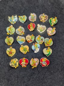 (23) 10th Annual (Indianapolis) Pan American Game Pins (1988)