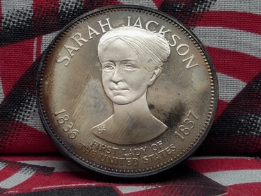 Sarah Jackson First Lady Of The U.S. Commemorative Medal