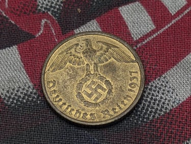 1937-D Germany 10 Reichspfennig